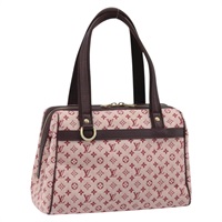 ルイ・ヴィトン LOUIS VUITTON ジョセフィーヌPM ハンドバッグ モノグラムミニ レッド M92216 レディース ep13607V