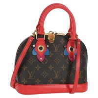 ルイ・ヴィトン LOUIS VUITTON アルマBB ハンドバッグ モノグラムトーテム レッド M41659 レディース LNZ513SAM