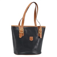 セリーヌ CELINE トートバッグ レザー ブラック ゴールド レディース 173798A