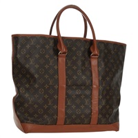 ルイ・ヴィトン LOUIS VUITTON サックウィークエンドGM トートバッグ モノグラム M42420 レディース ARZ324A