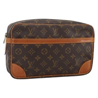 ルイ・ヴィトン LOUIS VUITTON コンピエーニュ28 クラッチバッグ モノグラム M51845 レディース BSZ110A