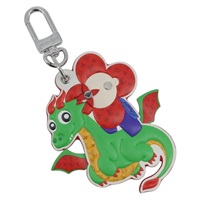 ルイ・ヴィトン LOUIS VUITTON ドラゴンヴィヴィエンヌチャーム バッグチャーム モノグラム マルチカラー M01466 レディース 172425M