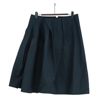 プラダ PRADA スカート コットン ネイビー レディース 158568M