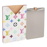 ルイ・ヴィトン LOUIS VUITTON エテュイ ミロワール 手鏡・コンパクト モノグラムマルチカラー ホワイト M92651 レディース LNZ1007V
