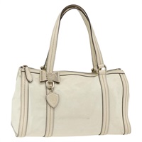 グッチ GUCCI ハンドバッグ リボン レザー アイボリー ゴールド 181490 レディース BSZ534A