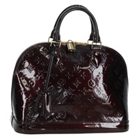 ルイ・ヴィトン LOUIS VUITTON アルマPM ハンドバッグ モノグラム ヴェルニ M91691 レディース 173245V