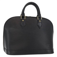 ルイ・ヴィトン LOUIS VUITTON アルマ ハンドバッグ エピ ノワール ブラック M52142 レディース BAZ768V