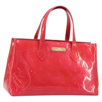 ルイ・ヴィトン LOUIS VUITTON ウィルシャーPM ハンドバッグ モノグラムヴェルニ ローズポップ M93643 レディース ka3464A