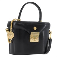 ヴェルサーチ VERSACE ハンドバッグ レザー 2way ブラック ゴールド レディース BA11419A