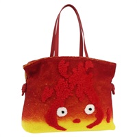 ロエベ LOEWE フラメンコクラッチXL ショルダーバッグ LOEWE × Studio Ghibli ハウルの動く城 レッド レディース 167173SM