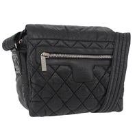 シャネル CHANEL コココクーン ショルダーバッグ ナイロン ブラック レディース mr2250V