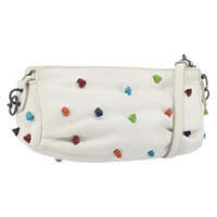 ボッテガヴェネタ BOTTEGAVENETA ショルダーバッグ レザー ホワイト レディース ARZ893A