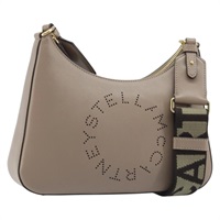 ステラ マッカートニー Stella MacCartney ショルダーバッグ ポリエステル ベージュ ゴールド レディース BAZ032A