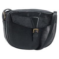 ルイ・ヴィトン LOUIS VUITTON ジュヌ・フィーユMM ショルダーバッグ エピ ブラック M52152 レディース BAZ421A
