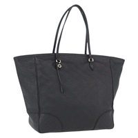 グッチ GUCCI トートバッグ GGキャンバス グッチシマ レザー ブラック ゴールド 323671 レディース ep13923A