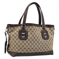 グッチ GUCCI トートバッグ GGキャンバス ベージュ シルバー 241101 レディース BAZ054A