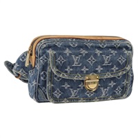 ルイ・ヴィトン LOUIS VUITTON バムバッグ ボディバッグ モノグラムデニム ブルー M95347 レディース 174319SAV