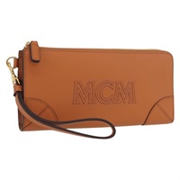 エム・シー・エム MCM 長財布 レザー ブラウン ゴールド MYLDATA04 レディース SW2294V