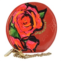 ルイ・ヴィトン LOUIS VUITTON ポルトモネ シャポー コインケース モノグラムヴェルニ ローズ オレンジサンセット M93691 レディース ARZ779A