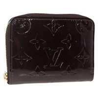 ルイ・ヴィトン LOUIS VUITTON ジッピーコインパース コインケース モノグラムヴェルニ アマラント M93607 レディース BAZ609A