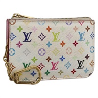ルイ・ヴィトン LOUIS VUITTON ポシェット・クレNM コインケース モノグラム・マルチカラー ホワイト M93734 レディース BAZ750A