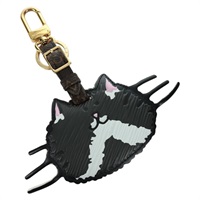 ルイ・ヴィトン LOUIS VUITTON ポルトアドレスキャットグラム キーホルダー キャットグラム ブラック MP2282 レディース LNZ214M