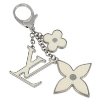 ルイ・ヴィトン LOUIS VUITTON ビジューサックフルールドゥエピ キーホルダー ホワイト M65085 レディース YKZ722A