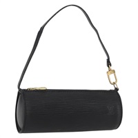 ルイ・ヴィトン LOUIS VUITTON スフロ ポーチ ポーチ エピ ブラック レディース ai801A