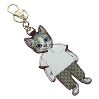 グッチ GUCCI ヒグチユウコ チャーム GGスプリーム ボリス PVC ベージュ レディース LNZ613SM