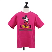 グッチ GUCCI 半袖Ｔシャツ Disneyコラボ コットン ピンク レディース ARZ929M
