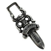 クロムハーツ Chrome Hearts ペンダントトップ ダガー Ag925 シルバー レディース AMZ117SM