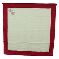 カルティエ CARTIER スカーフ シルク ベージュ レディース BA11829A