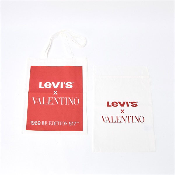 VALENTINO×Levi's デニムパンツ 27 ブルー インディゴ コットンの画像4