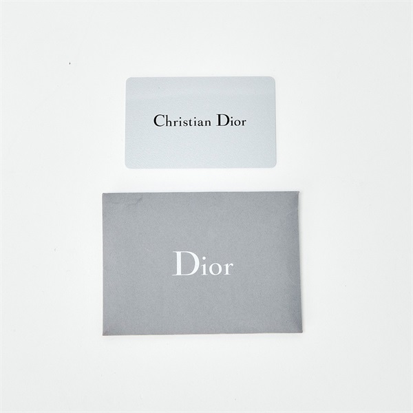 Christian Dior レディディオール スモール ハンドバッグ ブラック ゴールド ラムスキンの画像9