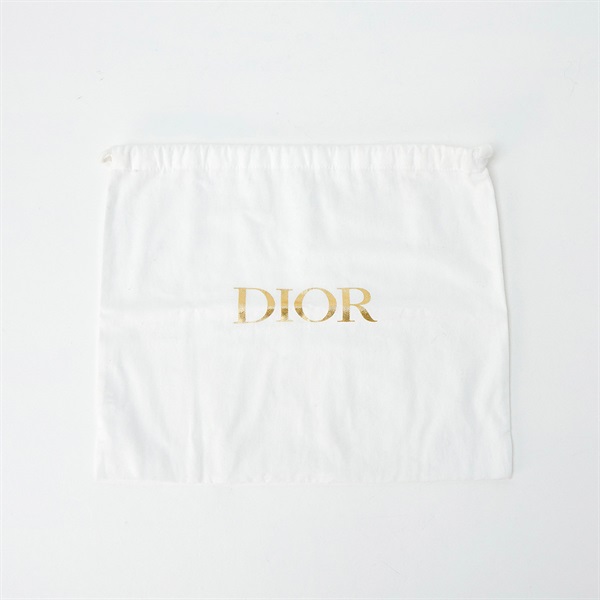 Christian Dior レディディオール ミニ ハンドバッグ ブラック ゴールド ラムスキンの画像9