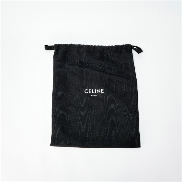 CELINE ラゲージ ナノ ハンドバッグ グレージュ シルバー レザーの画像8