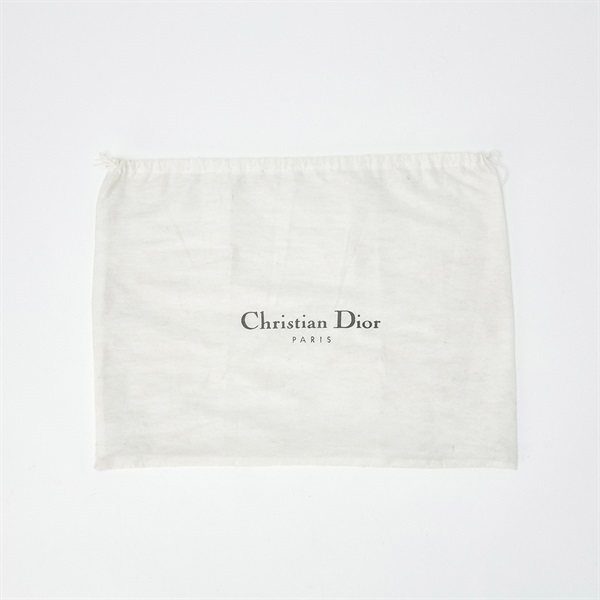 Christian Dior Diorita ショルダーバッグ ブラック ゴールド レザーの画像7