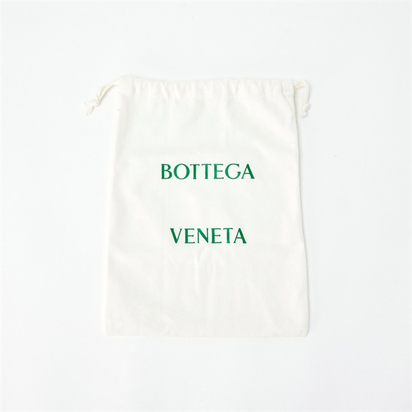 BOTTEGA VENETA パテッドカセット ショルダーバッグ グレー シルバー レザーの画像8