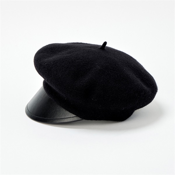 Christian Dior 帽子 ブラック ウールの画像1