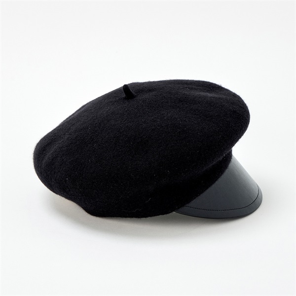 Christian Dior 帽子 ブラック ウールの画像3
