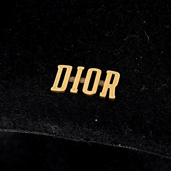 Christian Dior 帽子 ブラック ウールの画像5