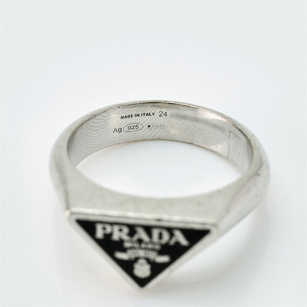 PRADA シンボル リング シルバー 925の画像3