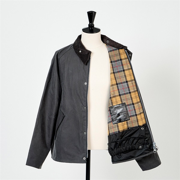 Barbour トランスポート 40 グレー コットン ポリエステルの画像3