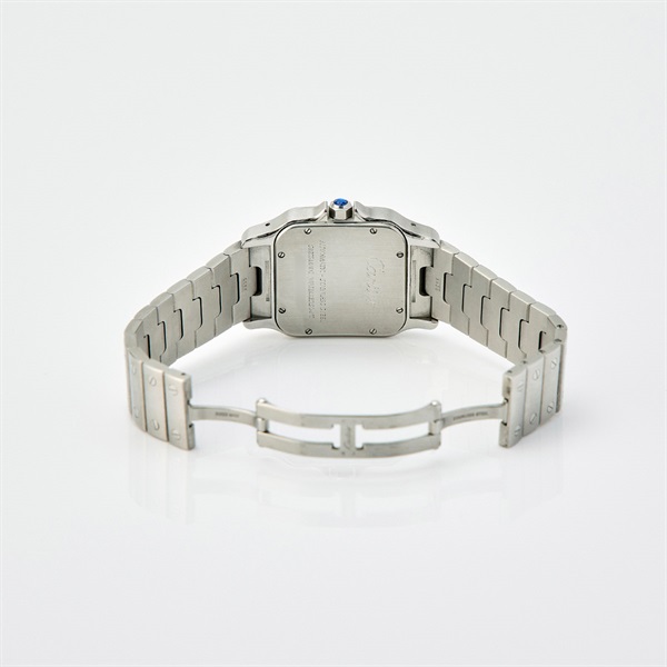 Cartier サントス ガルベ W20098D6 自動巻き 腕時計 XL シルバー文字盤 シルバー SSの画像5