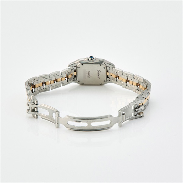 Cartier パンテール ドゥ カルティエ 6692 クオーツ 腕時計 アイボリー文字盤 シルバー ゴールド SS YGの画像4