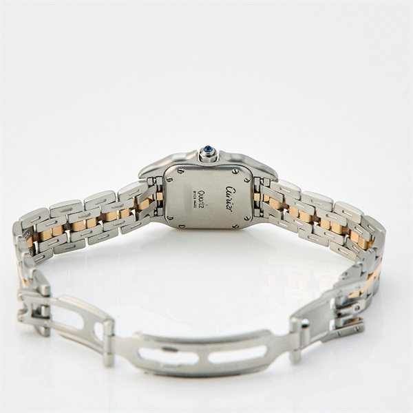 Cartier パンテール ドゥ カルティエ 6692 クオーツ 腕時計 アイボリー文字盤 シルバー ゴールド SS YGの画像5