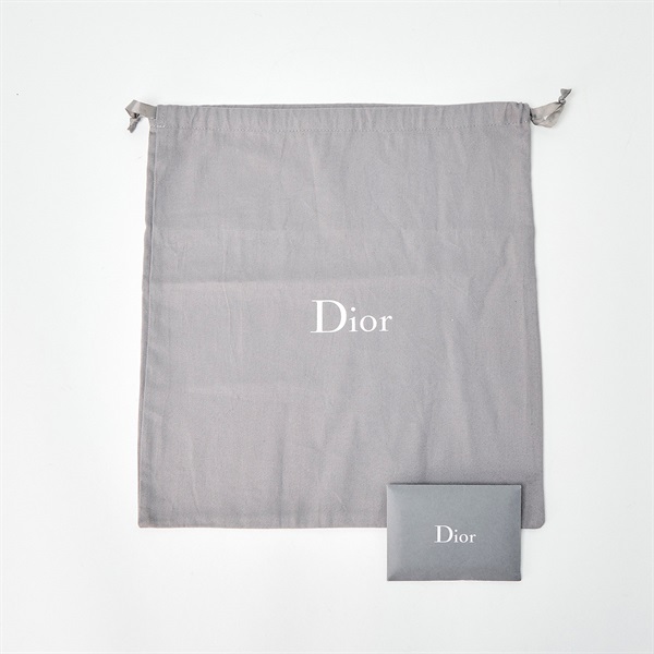 Christian Dior ノマド カナージュ ハンドバッグ M7220 ブラック ゴールド ラムスキンの画像10