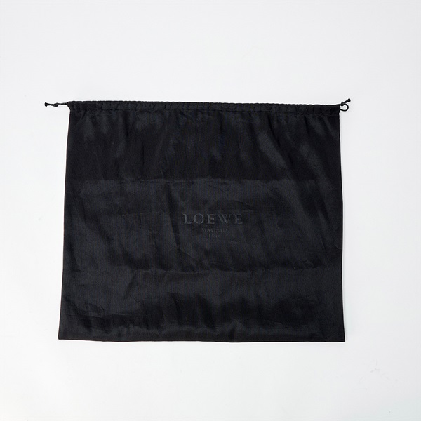 LOEWE アマソナ ハンドバッグ ブラック シルバー スエードの画像10