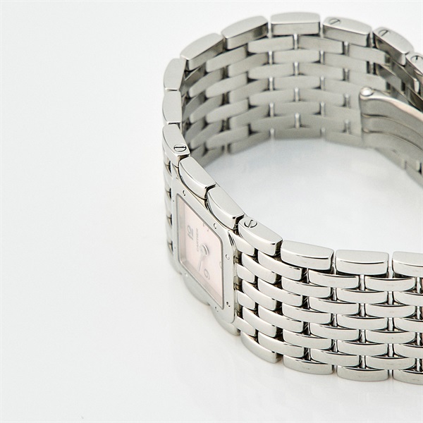 Cartier パンテール ドゥ カルティエ W61003T9 クオーツ 腕時計 21MM ピンク文字盤 シルバー SS シェルの画像2