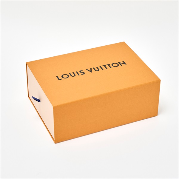 LOUIS VUITTON サンダル 36 LW1222 グレー ホワイト デニム レザーの画像8